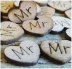 Decorative Details Wedding and Event Decoration Hire Gloucestershire Rustic Wooden Table Decorations