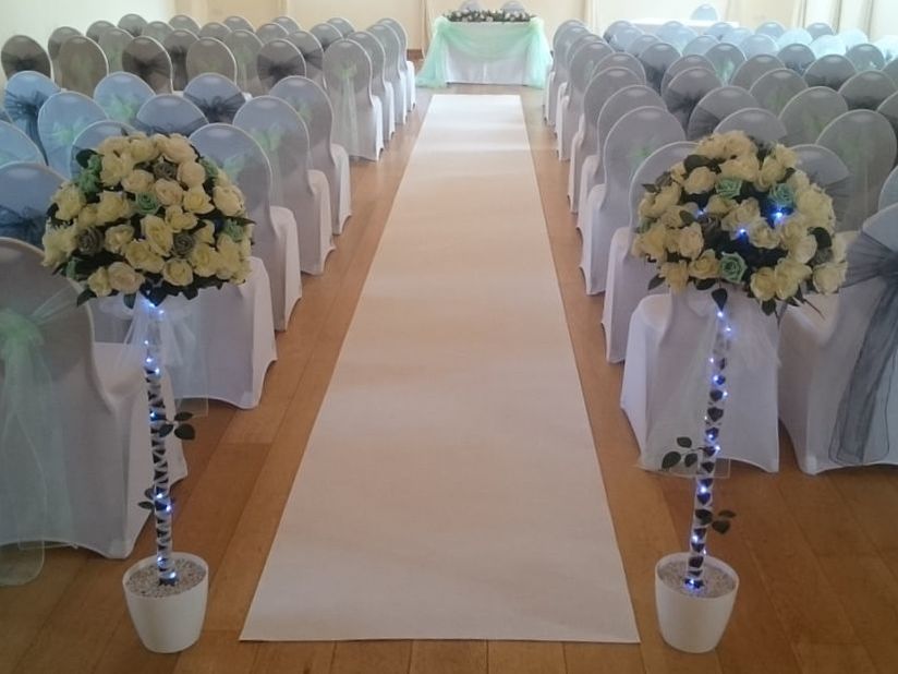 Decorative Details Wedding and Event Decoration Hire Gloucestershire Aisle Runner Hire