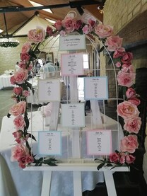  Decorative Details Wedding and Event Decoration Hire Gloucestershire Table Plan Hire
