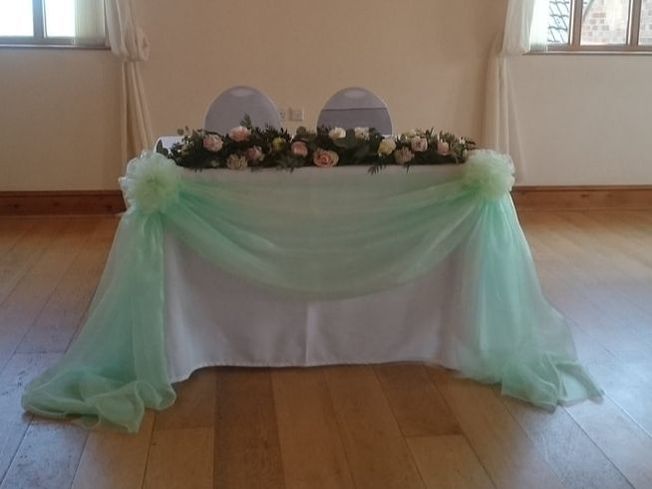 Decorative Details Wedding and Event Decoration Hire Gloucestershire Table Swagging Hire