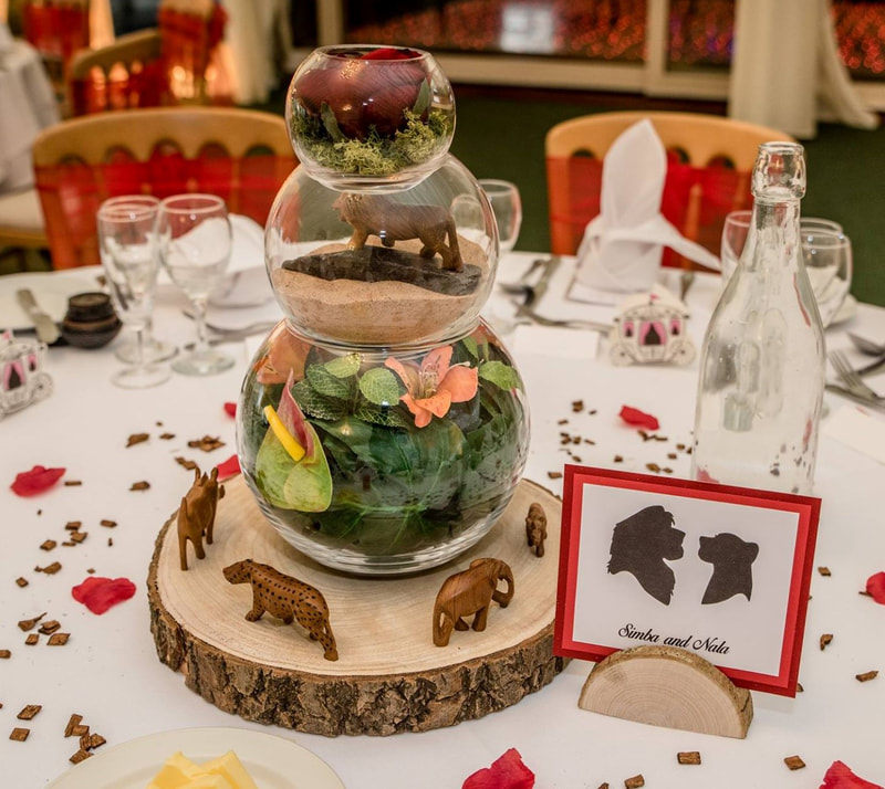 Gloucestershire Wedding and Event Decoration Specialists Decorative Details - Centrepieces