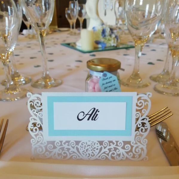 Decorative Details Wedding and Event Decoration Hire Gloucestershire Guest Place Name Cards