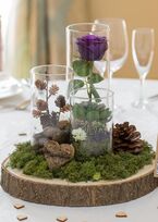 Wedding and Event Venue Decoration Hire Gloucestershire Vintage and Rustic Centrepieces 