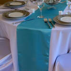 Wedding and Event Decoration Hire Gloucestershire Satin Table Runners